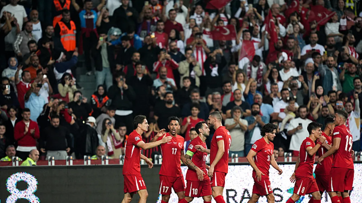 Zirvenin tek sahibi! Türkiye Uluslar B Ligi'nde Karadağ'ı 1-0 yendi!