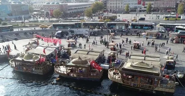 Eminönü’ndeki tekneler hakkında yeni karar!