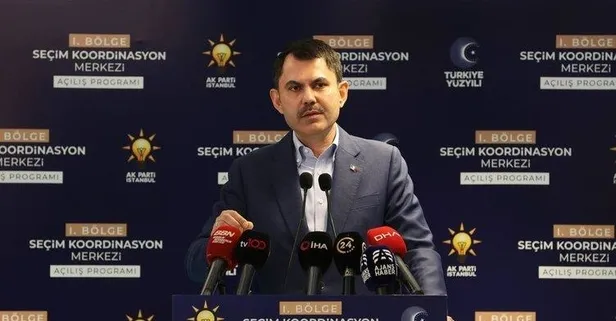 Çevre, Şehircilik ve İklim Değişikliği Bakanı Murat Kurum: İstanbul’dan aday olmak bir şereftir