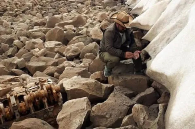 Süphan Dağı'nda İngiliz uçağı bulundu