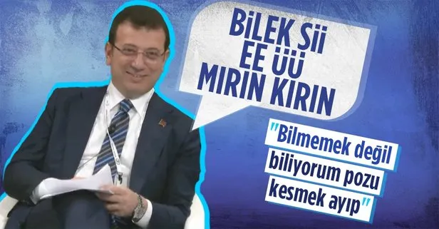 Ekrem İmamoğlu’na tavsiye
