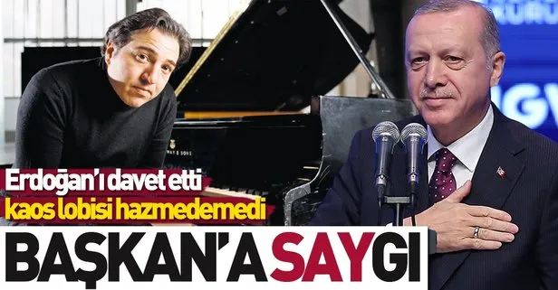Fazıl Say, Başkan Erdoğan’ı konserine davet etti