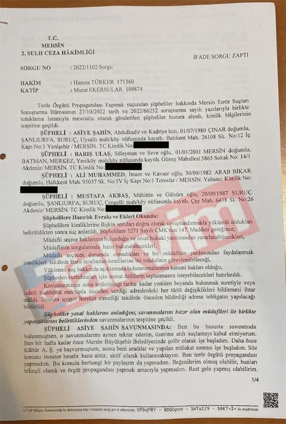 pkk-iltisaklilar-chpli-mersin-buyuksehir-belediyesinde-cirit-atiyor-mulakatla-ise-alinan-asiye-sahin-terorden-1666902426866.jpg PKK iltisaklılar CHP'li Mersin Büyükşehir Belediyesi'nde cirit atıyor! Mülakatla işe alınan Asiye Şahin terörden tutuklandı-5