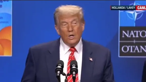 ABD Başkanı Trump Nato Zirvesi'nde konuştu