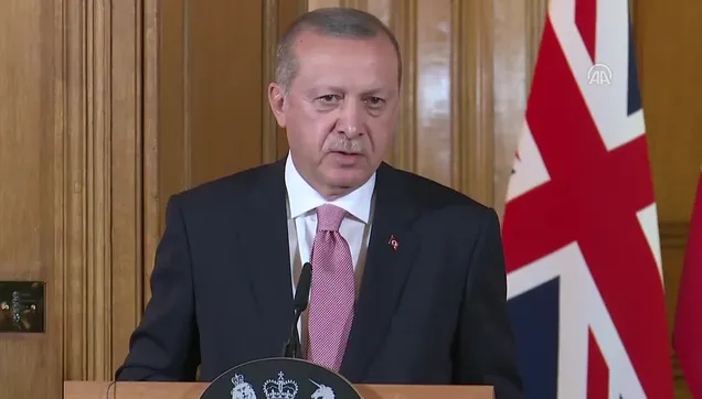 Erdoğan ve May ortak basın toplantısı düzenledi-2
