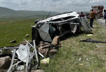 Muş’ta feci kaza!