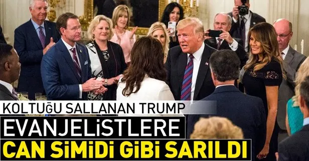 Evanjelistlere can simidi gibi sarıldı