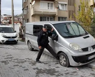 17 aracın lastiğini kesti serbest bırakıldı