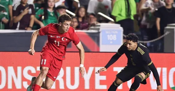 Amerika'da buruk son! Meksika - Türkiye: 1-0 | MAÇ SOUCU