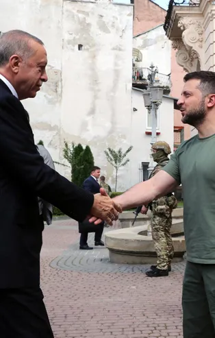 Ukrayna lideri Vladimir Zelenskiy'den Başkan Erdoğan'a teşekkür: Minnettarım