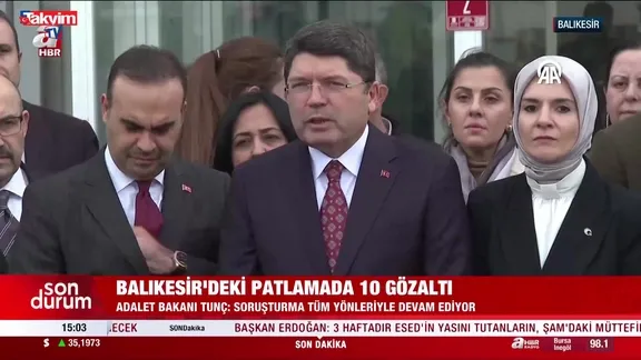 Balıkesir'de patlama: 10 gözaltı!