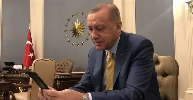 Başkan Recep Tayyip Erdoğan A Milli Erkek Voleybol Takımı'nı kutladı