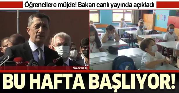 Son dakika: Milli Eğitim Bakanı Ziya Selçuk: Tablet dağıtımları bu hafta başlıyor