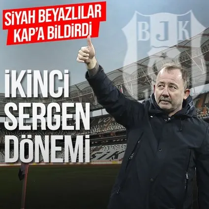Beşiktaş Sergen Yalçın’ı resmen açıkladı!