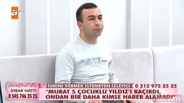 "Kıskandığım için yapmışımdır" | Esra Erol'da, Murat 5 çocuklu Yıldız'ı öldürdü mü? Sabriye kızını bulmak için katılmıştı ama... - 9