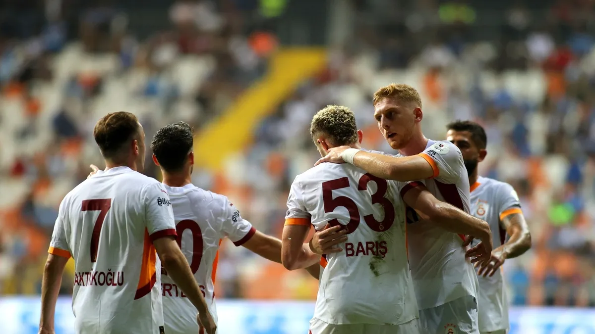 Aslan demir büktü! Galatasaray Süper Lig'de Adana Demirspor'u 5-1 yendi