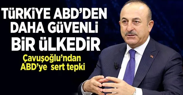 Çavuşoğlundan ABDye sert tepki