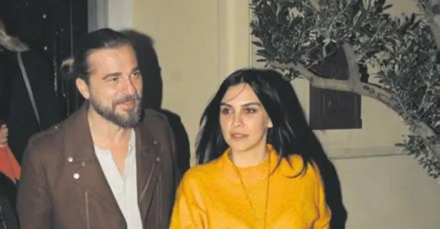 Engin Altan Düzyatan ile eşi Neslişah Alkoçlar objektiflere böyle yakalandı