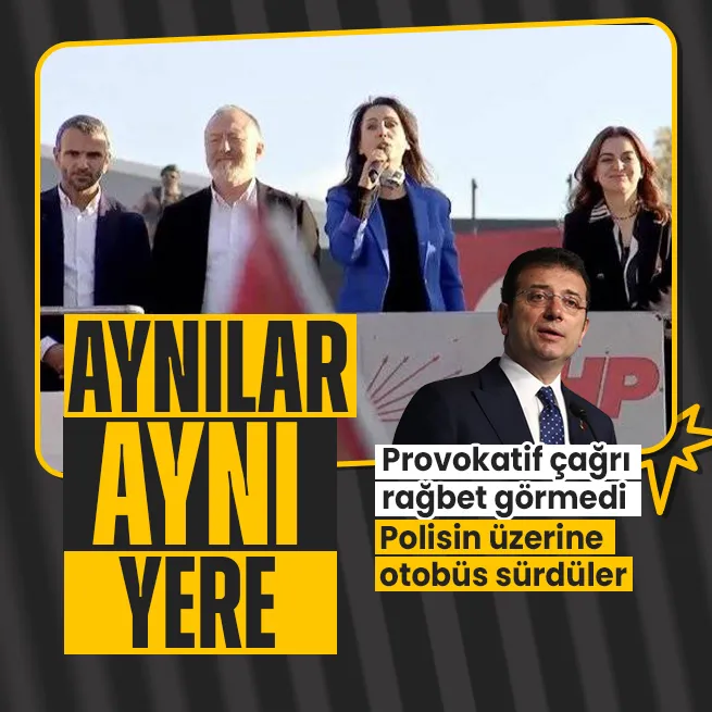 CHP ile terörün Dem’i el ele: Provokatif miting ilgi görmedi