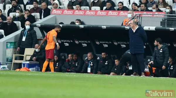 Beşiktaş - Galatasaray maçında Yedlin'den Fatih Terim'e "Mesut Özil" tepkisi - 4