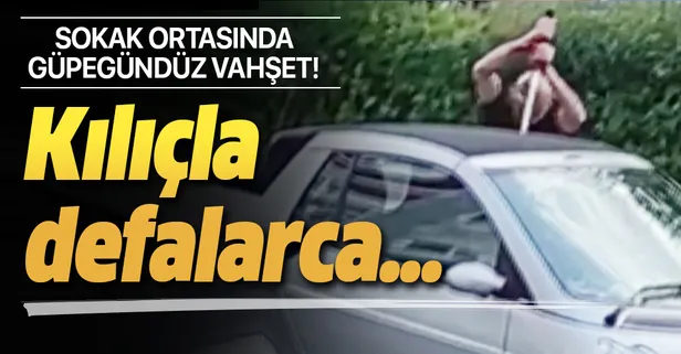 Almanya'da sokak ortasında korkunç cinayet: Kılıç ile öldürüldü