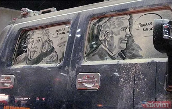 Kirli arabalardan sanat eserleri ortaya çıkarıyor - 21