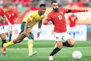 Salah sahne aldı, Mısır 2’de 2 yaptı