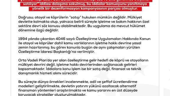 DMM: Köprü satışı hukuken mümkün değildir!