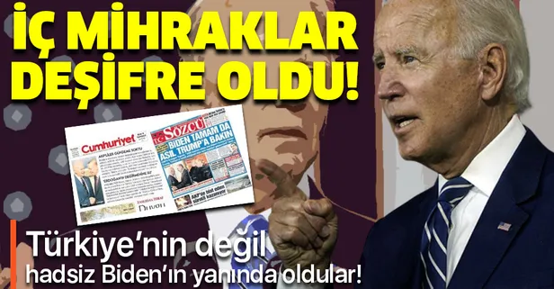 İşte içimizdeki 'Biden'cılar! Hadsiz açıklamalara Türkiye ayağa kalkarken onlar algı operasyonu yaptılar!