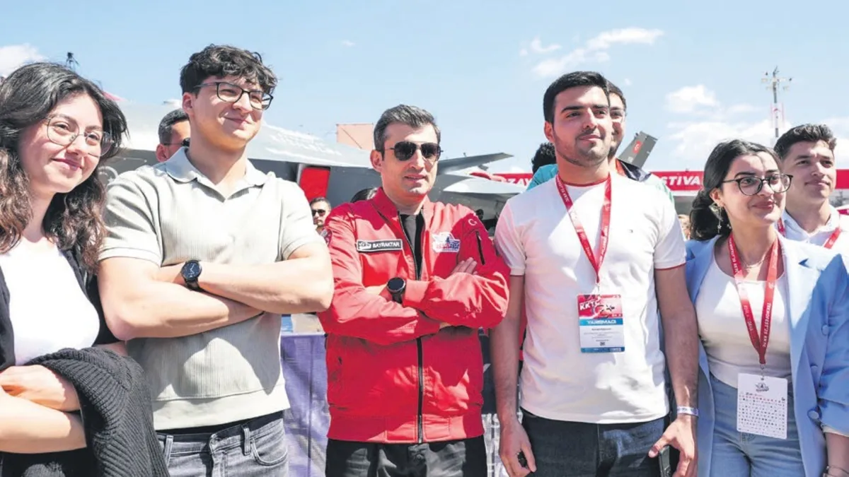 TEKNOFEST KKTC'de kapılarını açtı! Ada halkından yoğun ilgi