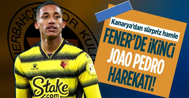 Plea’yı bitirmek için büyük uğraş veren Kanarya’dan çok sürpriz bir hamle geldi! 2. Joao Pedro harekatı