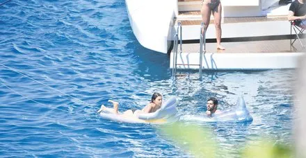 Pırıl Çetindoğan, Bodrum’da yeni aşkı Gökhan Kokuludağ ile objektiflere yakalandı