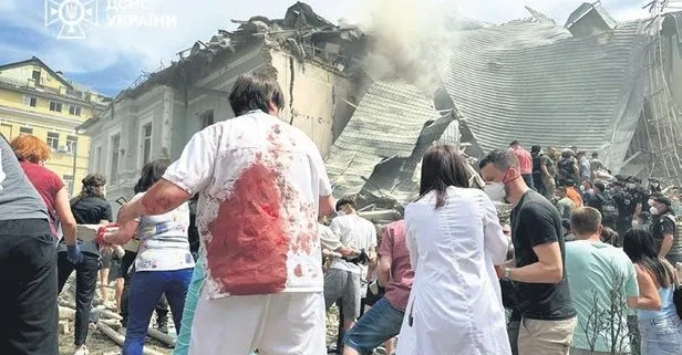 Rusya Kiev’e saldırdı: 31 kişi öldü 50 kişi yaralandı