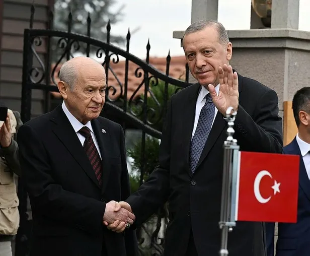 Başkan Erdoğan ve MHP Genel Başkanı Devlet Bahçeli bir araya geldi-4