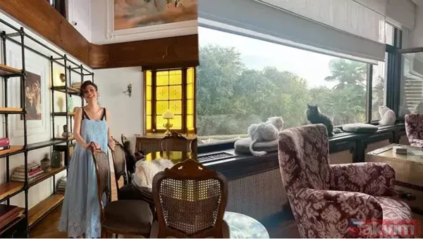 800 metrekarelik 9 odalı lüks villasına bakın! Çağla Şıkel’in 2 oğluyla yaşadığı ev hayran bıraktı! Emre Altuğ ile 7 yıl evli kalmıştı... - 17