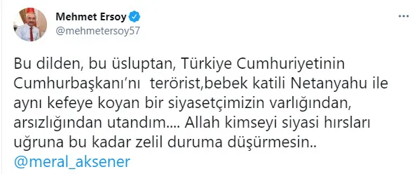 son-dakika-meral-aksenerden-skandal-sozler-baskan-erdogani-netanyahuya-benzetti-1621331825911.jpg SON DAKİKA: Meral Akşener'den skandal sözler! Başkan Erdoğan'ı Netanyahu'ya benzetti! Tepkiler gecikmedi: Çapsızlıktan bir an önce vazgeçmeli-19