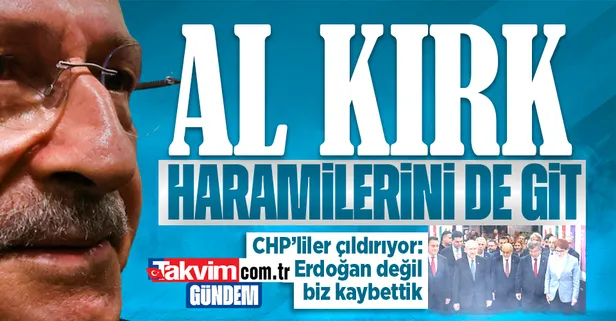 CHP'li Mehmet Sevigen'den Kemal Kılıçdaroğlu'na tepki: Erdoğan değil biz kaybettik. Al kırk haramilerini de git!