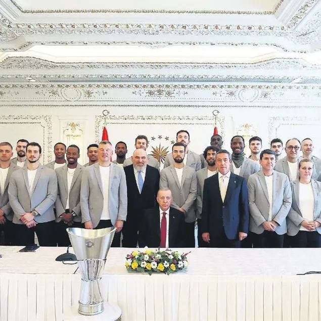 Başkan Erdoğan F.Bahçe’yi kabul etti