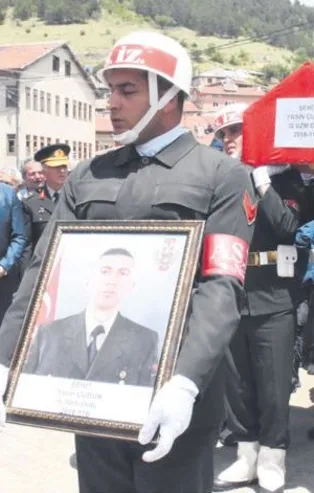 Şehitlere son görev