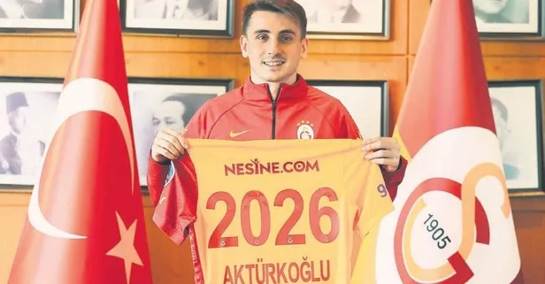 Kerem Aktürkoğlu 5 yıl daha Galatasaray’da