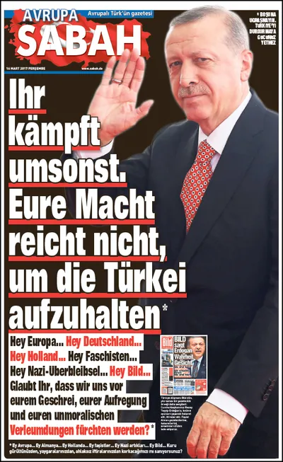 Boşuna uğraşmayın Türkiye'yi durdurmaya gücünüz yetmez - 1