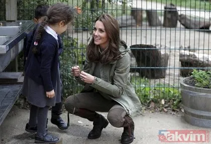 Kate Middleton’dan okul ziyareti! Küçük kızın sorusuna verdiği cevap çok konuşulacak