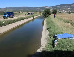 Sulama kanalında erkek cesedi bulundu