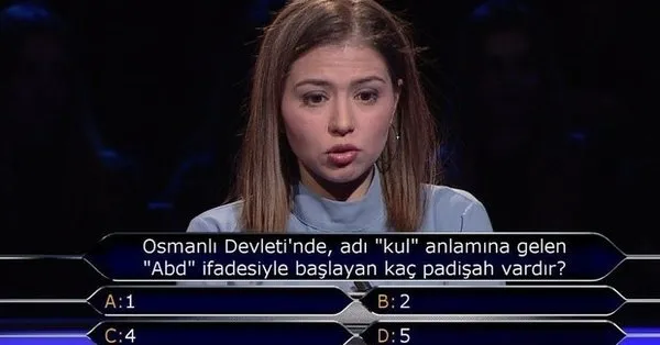 Osmanli Devleti Nde Adi Kul Anlamina Gelen Abd Ifadesiyle Baslayan Kac Padisah Vardir Takvim