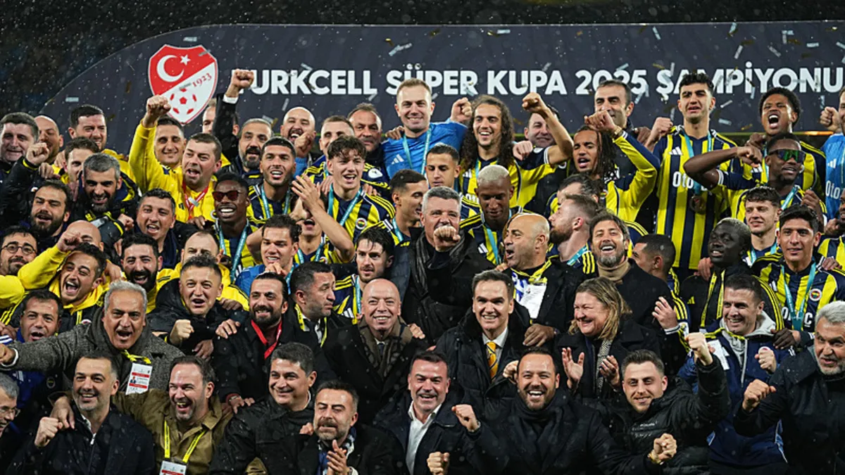 Fenerbahçe'de Süper Kupa'nın primi 1.5 milyon euro