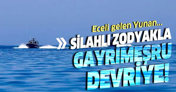 Doğu Akdeniz'de Yunan tahriği! Meis Adaları etrafında silahlı Zodyaklarla...-1