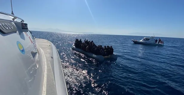 Ege denizinde göçmen hareketliliği: 130 göçmen kurtarıldı