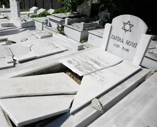 Hasköy Yahudi Mezarlığı’nda kirli provokasyon!