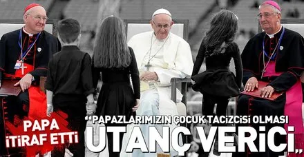 Papa'dan çocuk istismarı itirafı
