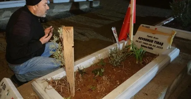 6 Şubat, yitip giden canlar... Deprem şehitleri mezarları başında anılıyor!